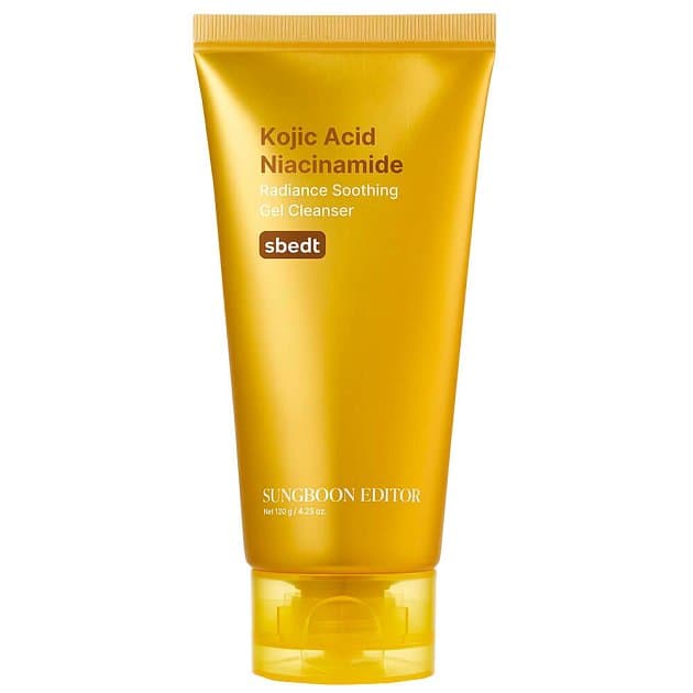 Осветляющий гель для умывания с койевой кислотой Sungboon Editor Kojic Acid Niacinamide Gel Cleanser