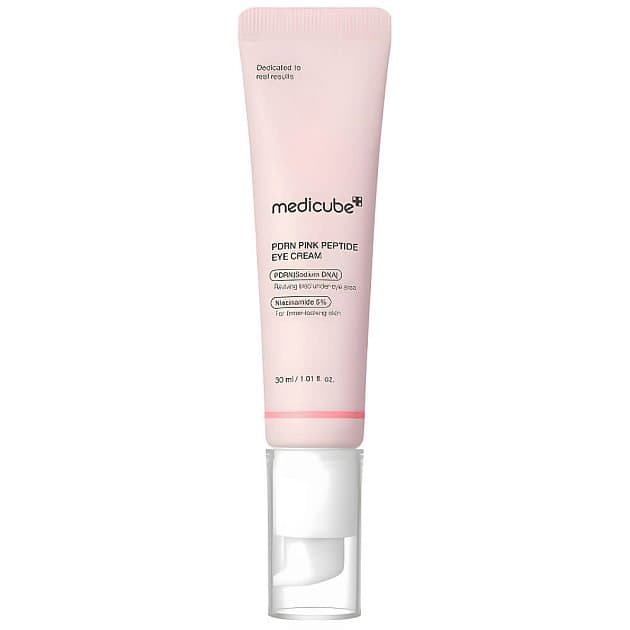 Осветляющий крем для век с ПДРН и пептидами medicube PDRN Pink Peptide Eye Cream