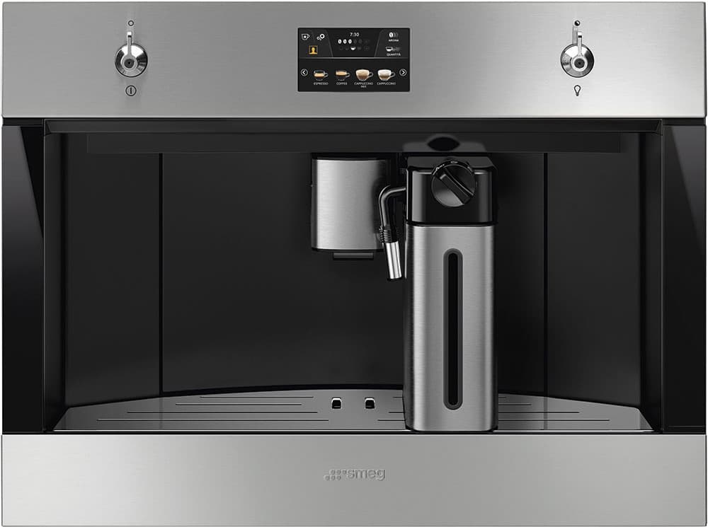 Кофемашина встраиваемая SMEG CMS4303XRU нержавеющая сталь