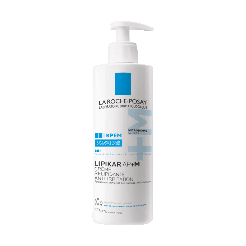 La roche-posay lipikar ap+m липидовосполняющий крем для сухой очень сухой и склонной к атопии коже