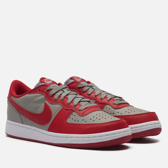 Кроссовки Nike Terminator Low Medium Grey/Varsity Red/White