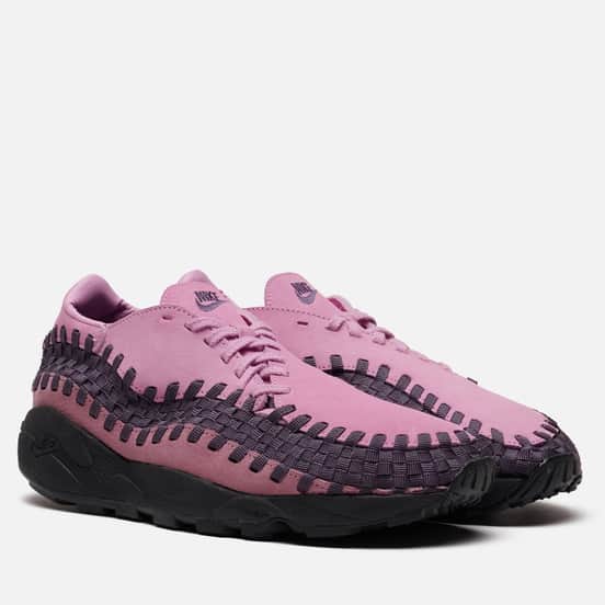 Кроссовки Nike Wmns Air Footscape Woven Beyond Pink/Dark Raisin/Plum Dust/Black