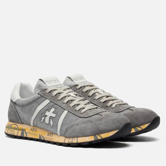 Мужские кроссовки Premiata Lucy 8406 Light Grey