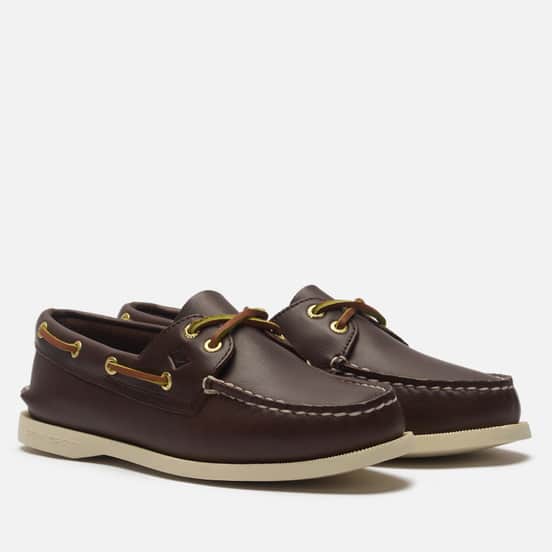 Женские ботинки Sperry Top-Sider Authentic Original 2-Eye Leather Smooth Brown