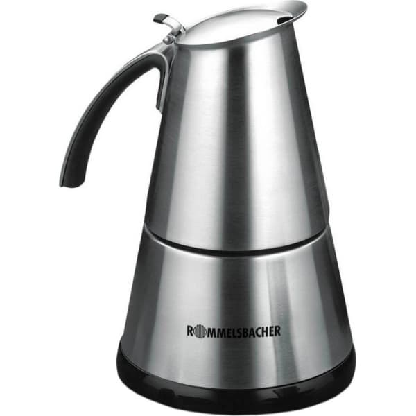 Гейзерная кофеварка эспрессо Rommelsbacher,серебристый, EKO 364/E