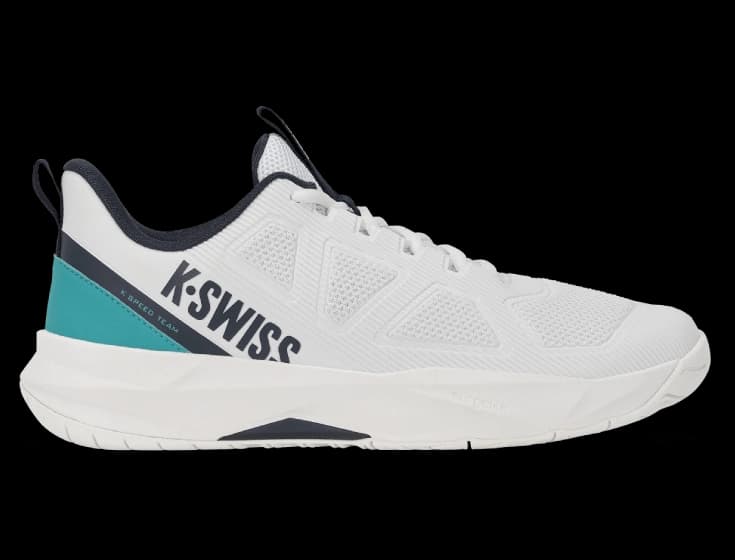 Кроссовки мужские K-Swiss K-Speed Team (Белый/Бирюзовый/Карбон)