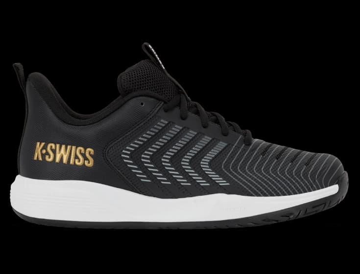 Кроссовки мужские K-Swiss Ultrashot Light (Безлунная ночь/Белый/Золотой)