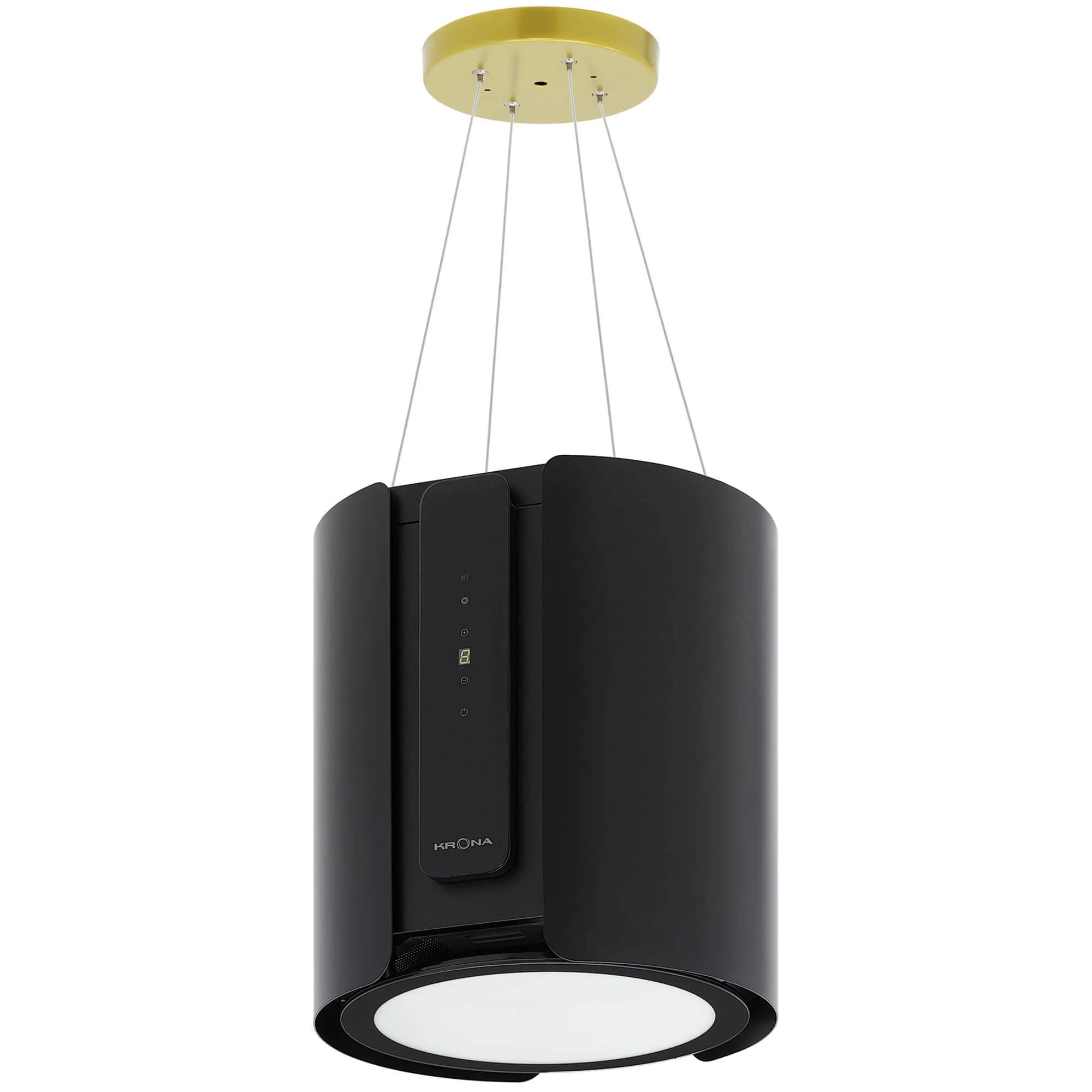 Островная вытяжка KRONA VANDA ISOLA 350 BLACK S