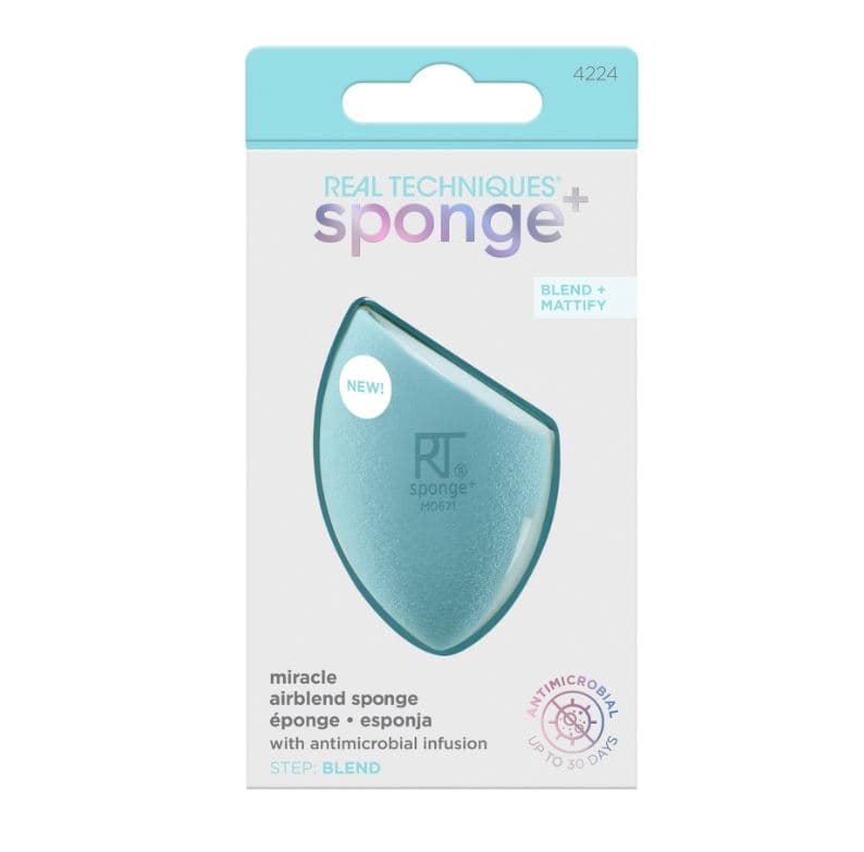 Real Techniques Спонж для макияжа Sponge+ Miracle Airblend Sponge