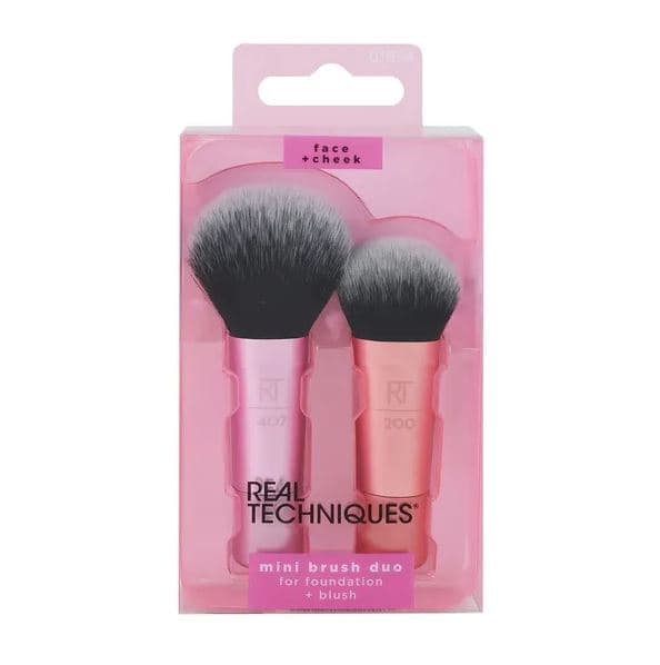 Real Techniques Набор мини-кистей для макияжа Mini Brush Duo