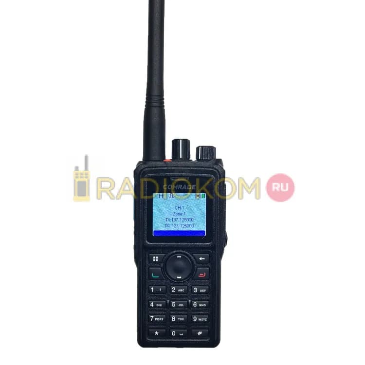 Профессиональная портативная радиостанция Comrade R4800 VHF DMR