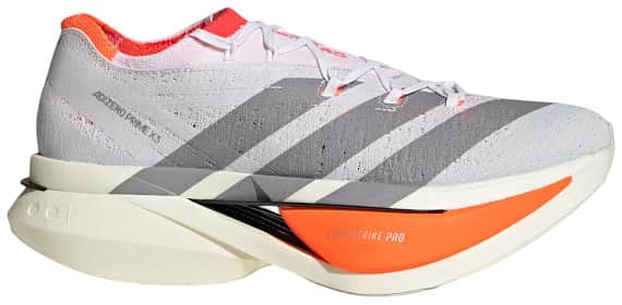 Кроссовки мужские Adidas Adizero Prime X3 Strung Ftwwht/Ftwwht/Lucred