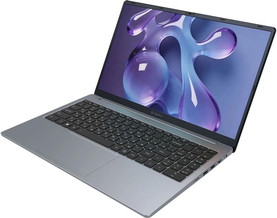 Ноутбук Digma Nova 15/DN15R5-ADXW13/Ryzen 5-3500U/16Gb/512Gb/15,6 FHD IPS/Win11Pro серый