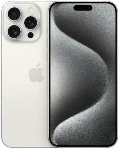 Apple iPhone 15 Pro Max 256GB, White Titanium
