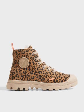 Женские ботинки PALLADIUM PAMPA HI ZIP WL LEO Артикул 4528194, леопардовый принт