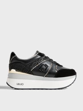 Женские кроссовки LIU∙JO MAXI WONDER PLUS 02 Артикул 5086397, черный