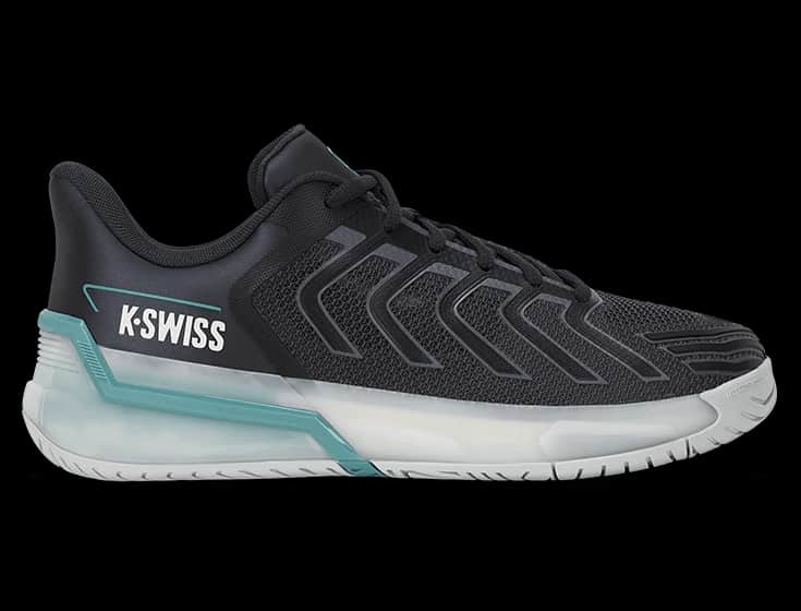 Кроссовки мужские K-Swiss Ultrashot 4 (Черный/Белый/Голубой)