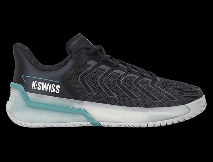Кроссовки мужские K-Swiss Ultrashot 4 (Черный/Белый/Голубой)