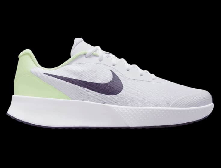 Кроссовки мужские Nike Court Vapor Lite 3 HC (Белый/Салатовый)