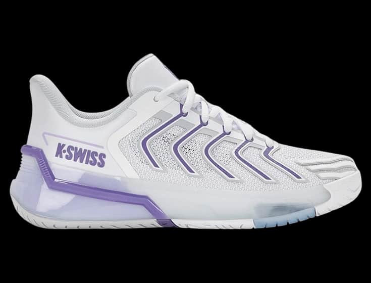 Кроссовки женские K-Swiss Ultrashot 4 (Белый/Лунный Камень/Фиолетовый)