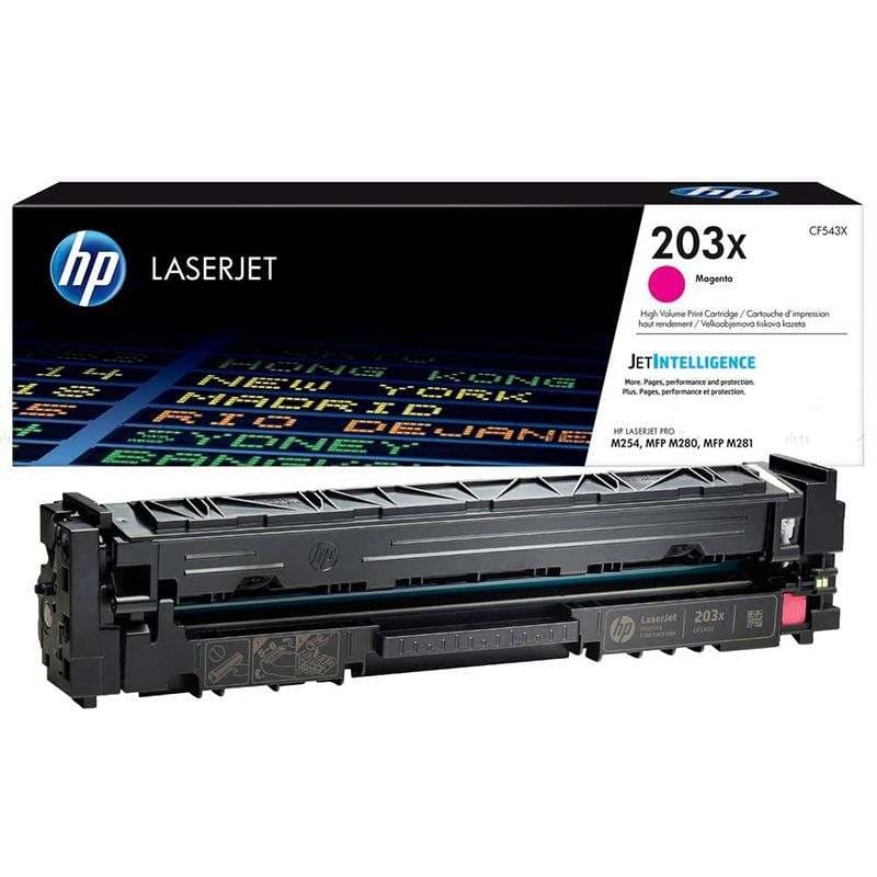 Лазерный картридж Hewlett Packard CF543X (HP 203X) Magenta