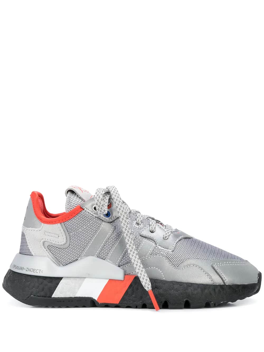 Серые кроссовки Adidas Nite Jogger