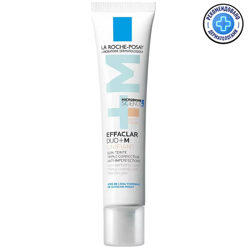 Крем-гель La Roche-Posay Effaclar Duo+М тонирующий тройной корректирующий для проблемной кожи