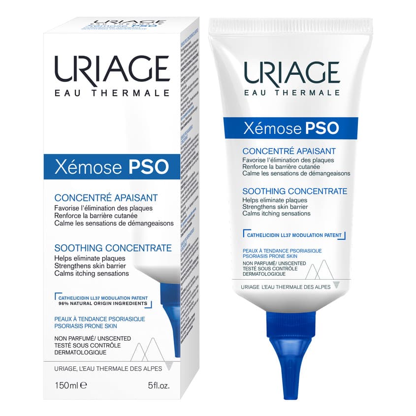 Урьяж Успокаивающий крем-концентрат PSO, (Uriage, Xemose С8+