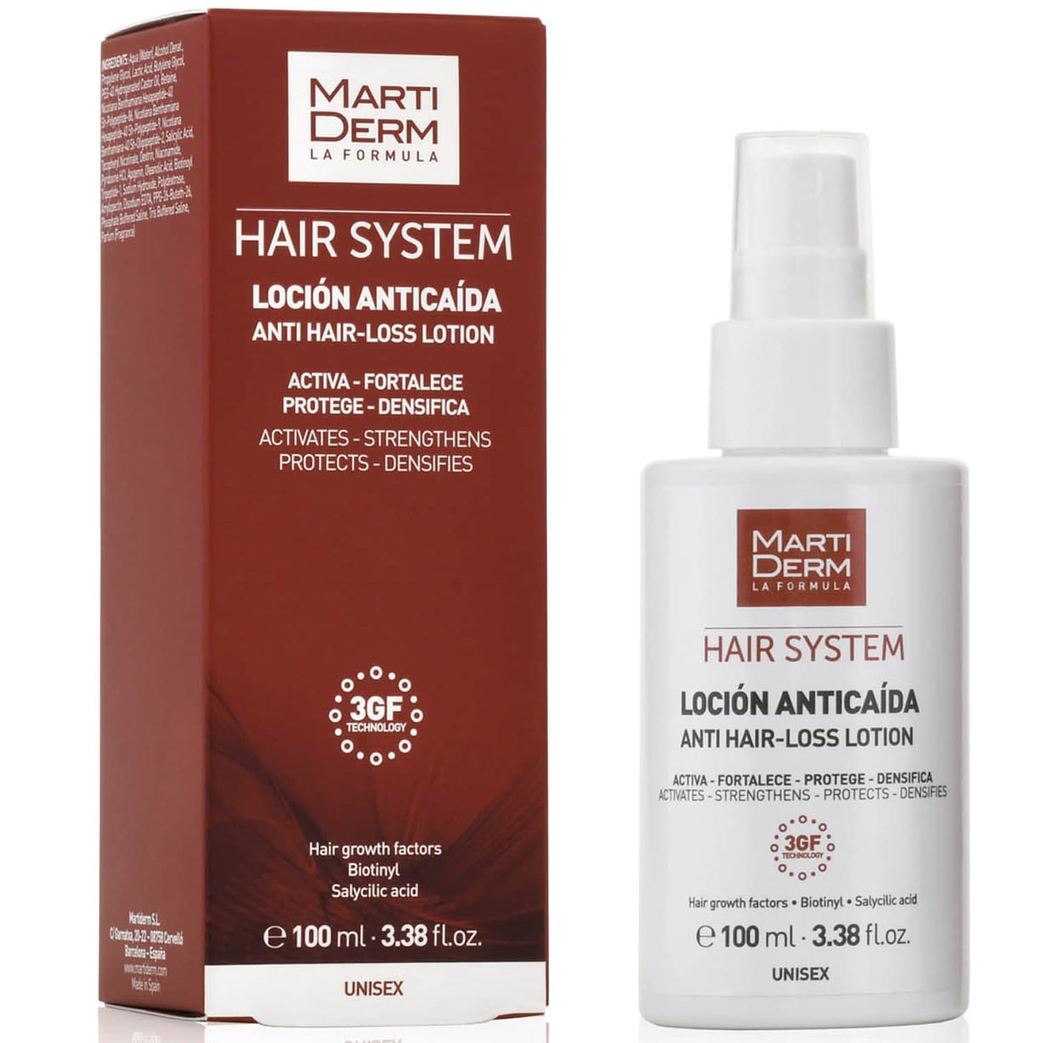 Мартидерм Лосьон против выпадения волос, (Martiderm, Hair System