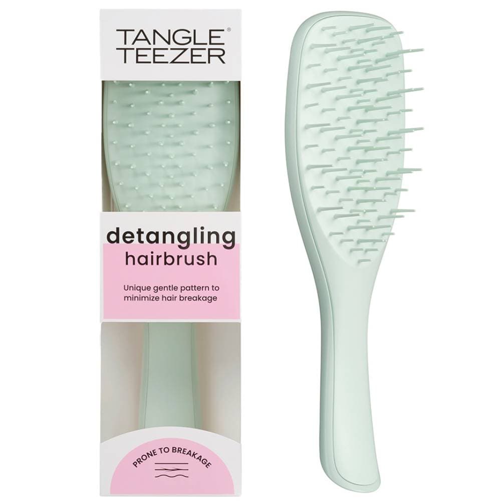 Тангл Тизер Расческа для склонных к выпадению и ломкости волос Extra Gentle Eucalyptus Green (Tangle Teezer, The Ultimate Detangler)