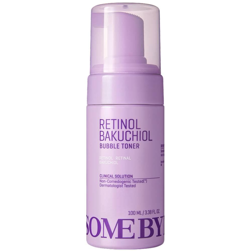Сом Бай Ми Пузырьковый тонер с ретинолом и бакучиолом для лица Retinol Bakuchiol Bubble Toner, (Some By Mi, Retinol Intense