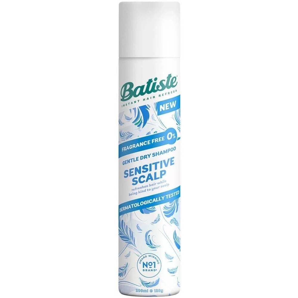 Батист Сухой шампунь для чувствительной кожи головы Sensitive Scalp без отдушки, (Batiste, Sensitive