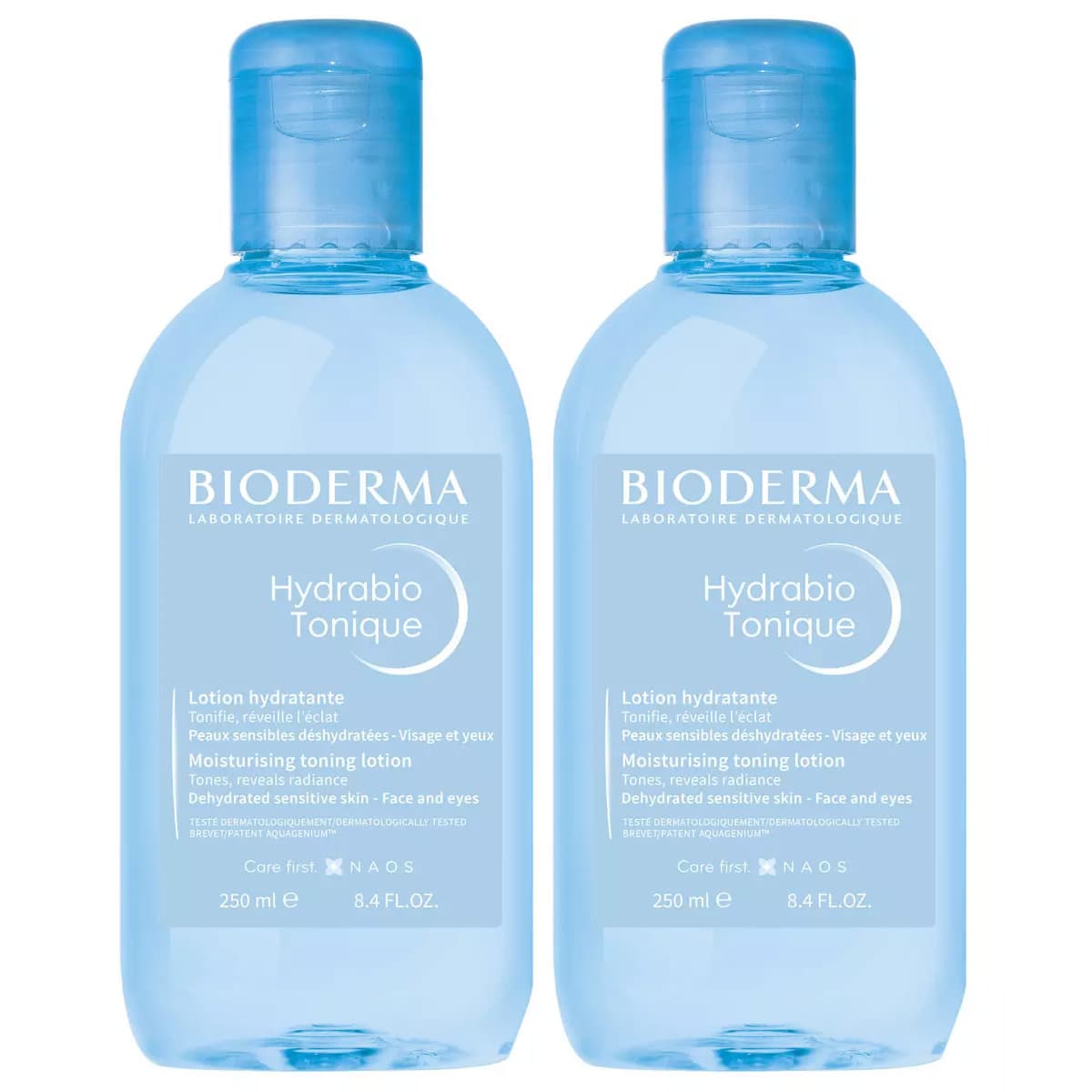 Биодерма Комплект Тонизирующий увлажняющий лосьон, 2х250 мл (Bioderma, Hydrabio